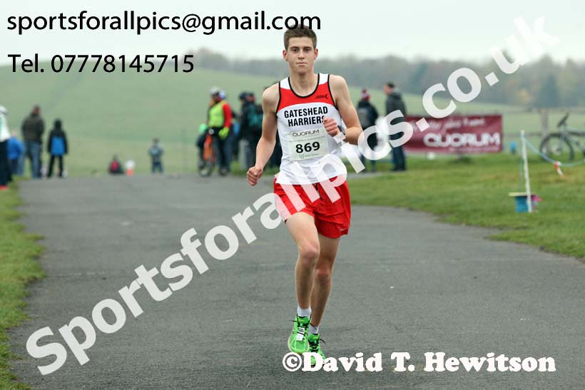 Mens and womens under-17s and under-20s, Heaton Memorial 10k Road Race, Newcastle Town Moor. Photo:  David T. Hewitson/Sports for All Pics